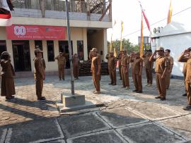 APEL PAGI DAN KOORDINASI PEMERINTAH KALURAHAN KARANGTENGAH