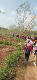 PEMKAL KARANGTENGAH IKUTI JALAN SEHAT DI MULO