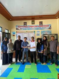 SUPERVISI PERPUSNAS RI DI PERPUSTAKAAN SUMBER ILMU KARANGTENGAH 