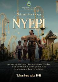 SELAMAT HARI RAYA NYEPI TAHUN BARU SAKA 1948