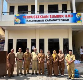 Knjungan Tugas DPA DPAD DIY Di Perpus 