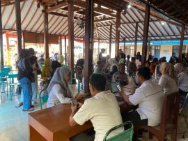 AKTIVASI IKD DI KALURAHAN KARANGTENGAH OLEH DUKCAPIL KABUPATEN GUNUNGKIDUL